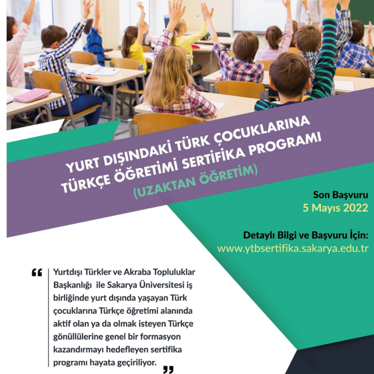 Yurtdışındaki Türklere Türkçe eğitim programı açılıyor
