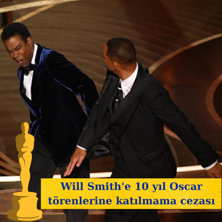 Smith’in Oscar törenine katılması on yıl yasaklandı