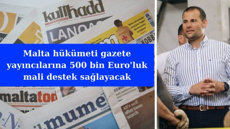 Hükümet gazete yayıncılarına 500 bin Euro destek verecek