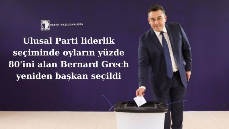 Muhalefet Bernard Grech’i yeniden başkan seçti