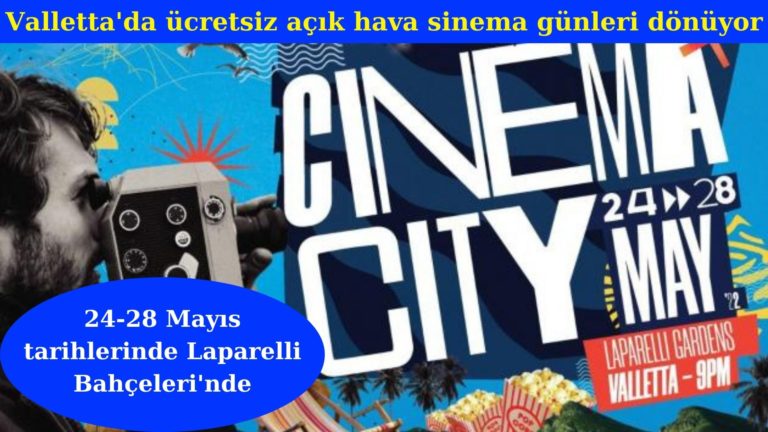 Valletta’da açık hava sinema günleri geri döndü!