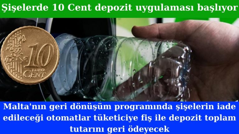 Şişelerde 10 Cent depozit dönemi başlıyor