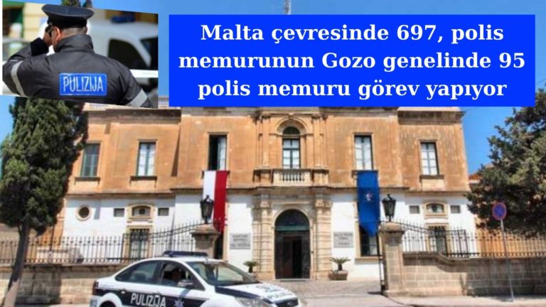 Malta’da 697, Gozo’da 95 polis memuru görev yapıyor