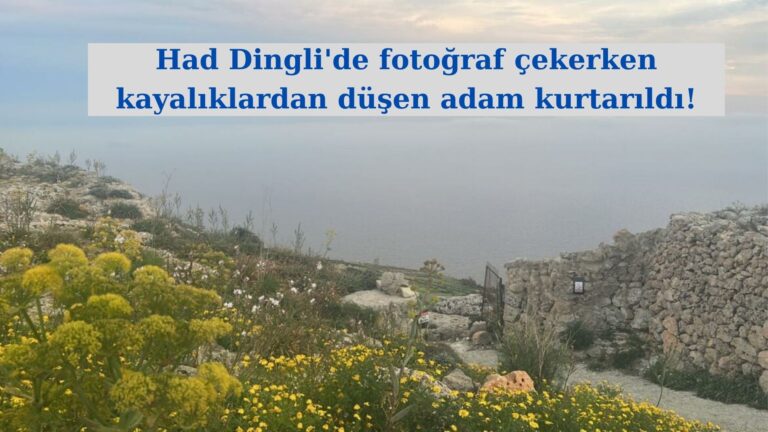 Had Dingli kayalıklarında fotoğraf çekerken düşen adam kurtarıldı!