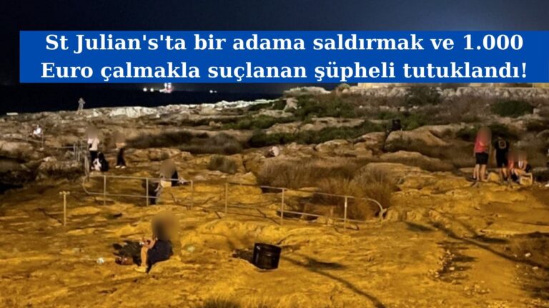 St Julians’ta bir adama saldırmak ve hırsızlıkla suçlanan Somalili tutuklandı!