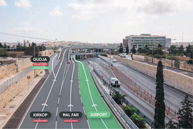 Malta Uluslararası Havaalanı’nda Yol Çalışmaları: Erişim Yollarında Değişiklikler Başlıyor