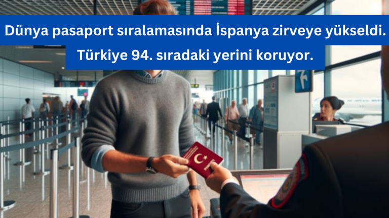 Dünya Pasaport Sıralamasında İspanya Zirveye Yükseldi