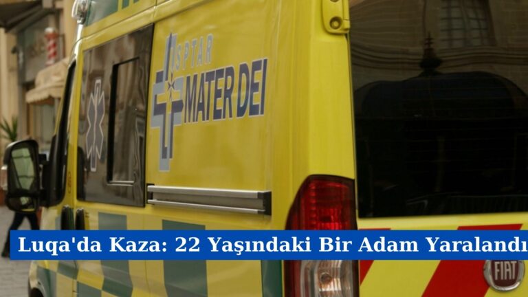 Luqa’da Kaza: 22 Yaşındaki Bir Adam Yaralandı