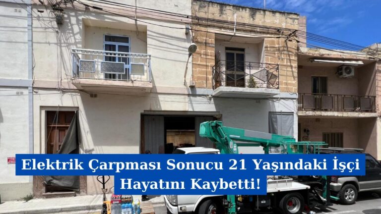 Elektrik Çarpması Sonucu 21 Yaşındaki İşçi Hayatını Kaybetti!