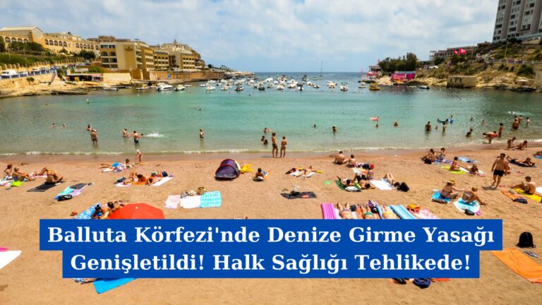 Balluta Körfezi’nde Denize Girme Yasağı Genişletildi! Halk Sağlığı Tehlikede!