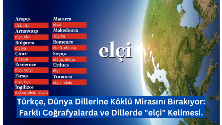 Türkçe, Dünya Dillerine Köklü Mirasını Bırakıyor: “Elçi” Kelimesi Kültürlerarası Yolculukta!