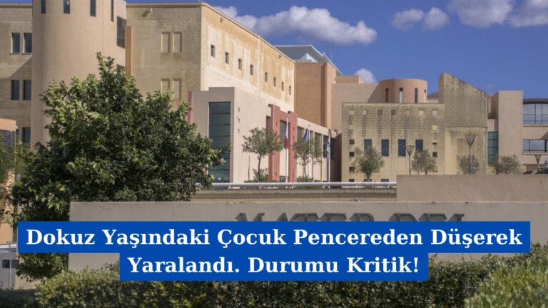 Dokuz Yaşındaki Çocuk Pencereden Düşerek Yaralandı. Durumu Kritik!