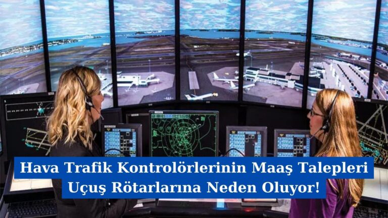 Hava Trafik Kontrolörlerinin Maaş Talepleri Uçuş Rötarlarına Neden Oluyor!