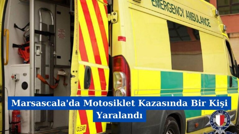 Marsascala’da Motosiklet Kazasında Bir Kişi Yaralandı