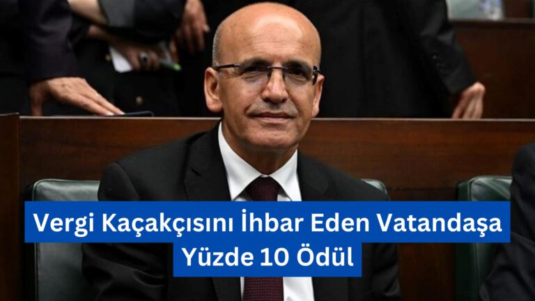 Vergi Kaçakçısını İhbar Eden Vatandaşa Yüzde 10 Ödül