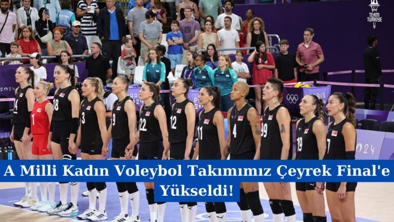 A Milli Kadın Voleybol Takımımız Çeyrek Final’e Yükseldi!