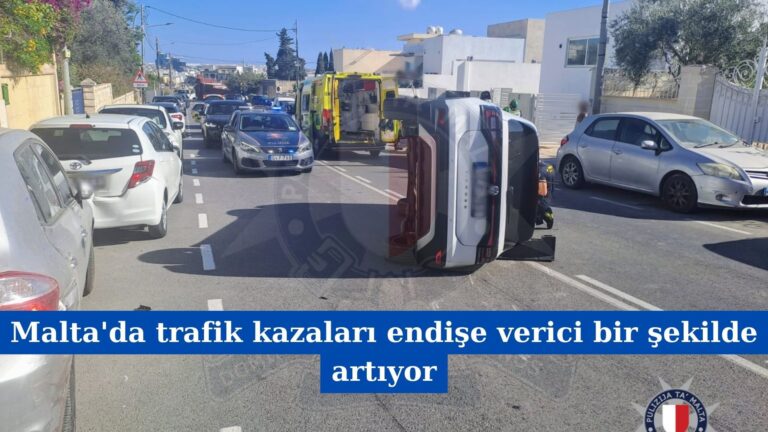 Malta’da trafik kazaları endişe verici bir şekilde artıyor