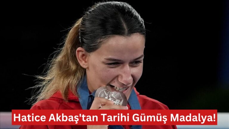 Hatice Akbaş’tan Tarihi Gümüş Madalya!