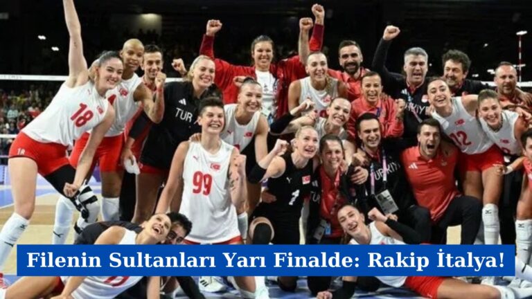 Filenin Sultanları Yarı Finalde: Rakip İtalya!