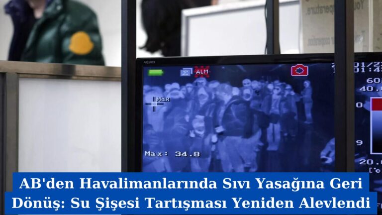 AB’den Havalimanlarında Sıvı Yasağına Geri Dönüş: Su Şişesi Tartışması Yeniden Alevlendi