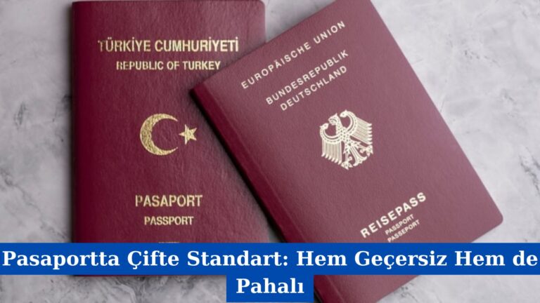 Pasaportta Çifte Standart: Hem Geçersiz Hem de Pahalı