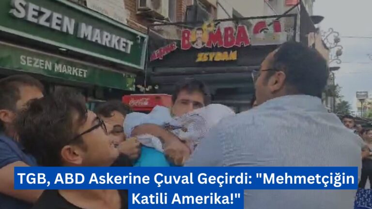 TGB, ABD Askerine Çuval Geçirdi: “Mehmetçiğin Katili Amerika!”