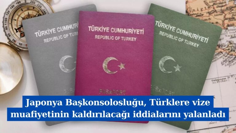 Japonya Başkonsolosluğu, Türklere vize muafiyetinin kaldırılacağı iddialarını yalanladı