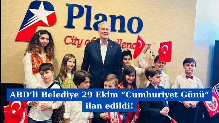 ABD’li Belediye 29 Ekim “Cumhuriyet Günü“ ilan edildi!