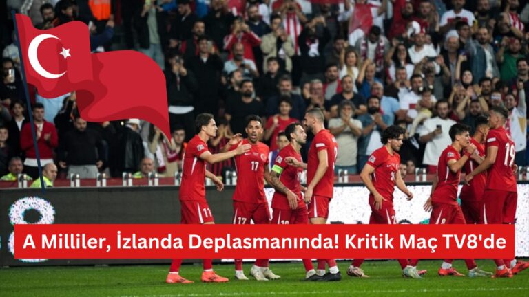 A Milliler, İzlanda Deplasmanında! Kritik Maç TV8’de