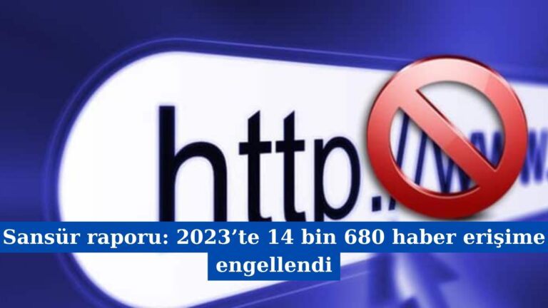 Sansür raporu: 2023’te 14 bin 680 haber erişime engellendi