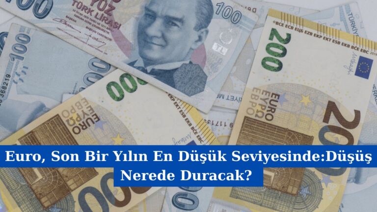 Euro, Son Bir Yılın En Düşük Seviyesinde:Düşüş Nerede Duracak?