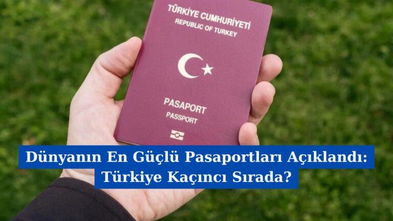 Dünyanın En Güçlü Pasaportları Açıklandı: Türkiye Kaçıncı Sırada?