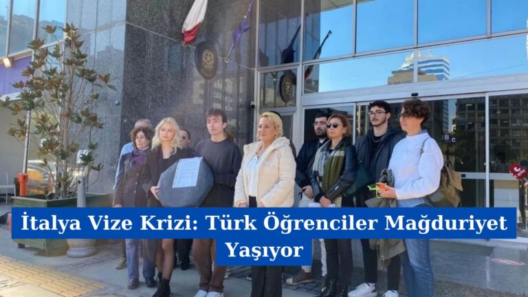 İtalya Vize Krizi: Türk Öğrenciler Mağduriyet Yaşıyor