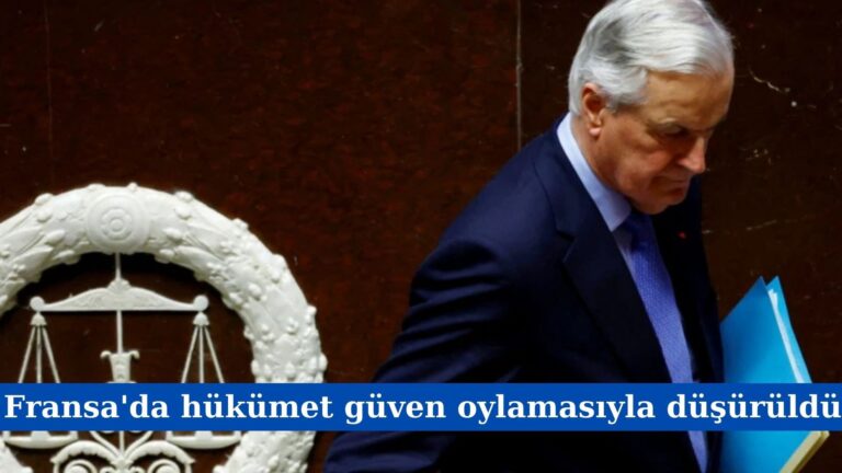 Fransa’da hükümet güven oylamasıyla düşürüldü